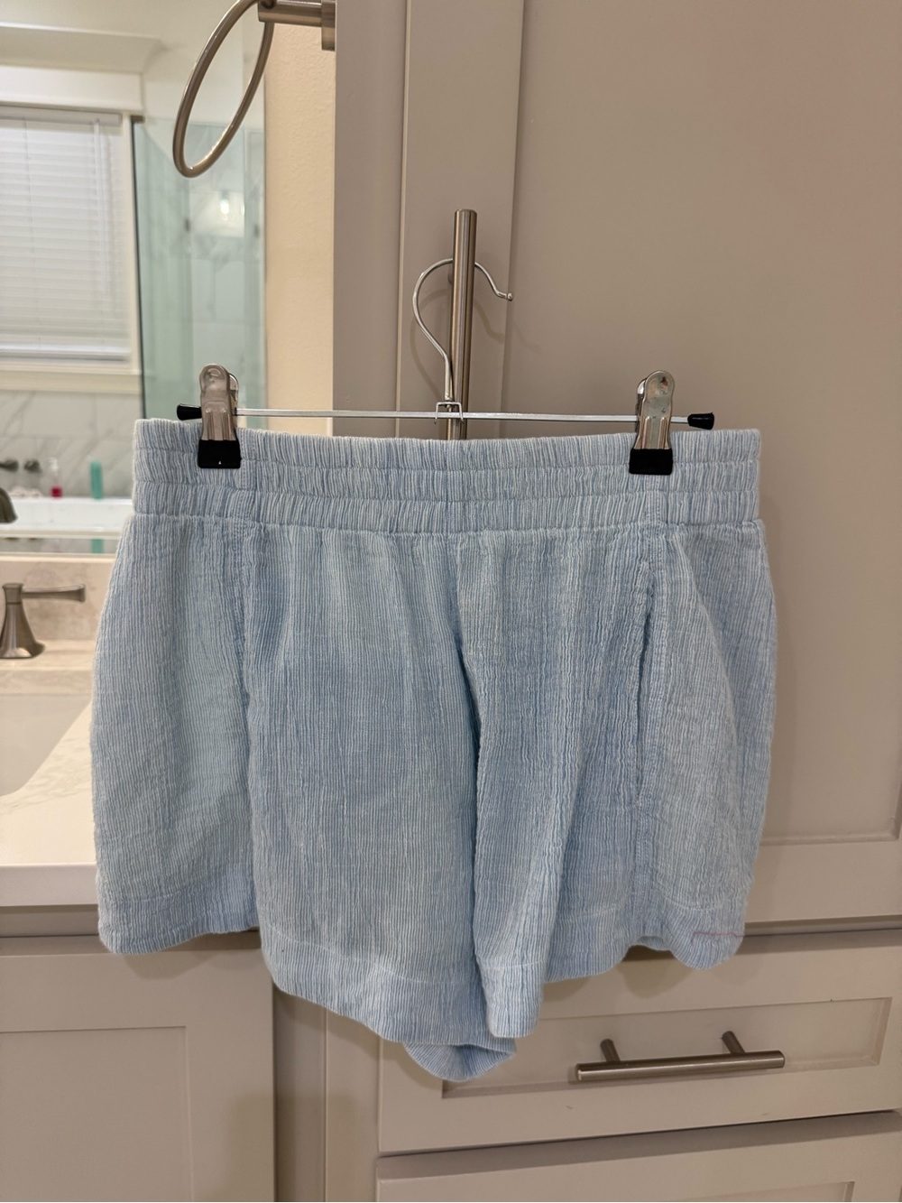 Apiece apart Light Blue Women’s Pull-On Shorts